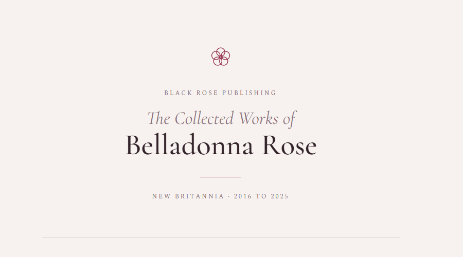 Cover page of The Collected Works of Belladonna Rose