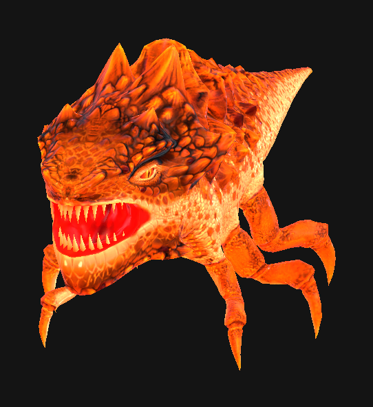 The Wrasse Broodmother, the largest and most heavily glowing of the family