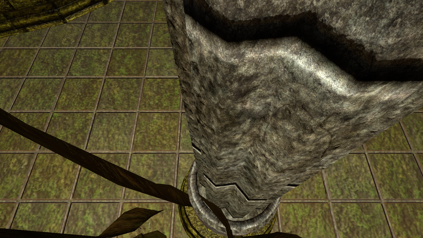 The same dungeon floor with the gap closed